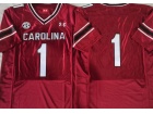 South Carolina Gamecocks #1 Deebo Samuel Red Jersey