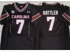 South Carolina Gamecocks #7 Spencer Rattler Black Jersey