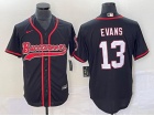 Tampa Bay Buccaneers #13 Mike Evans Black Baseball Jersey