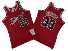 Chicago Bulls #33 Scottie Pippen Red 2003-04 Throwback Jersey