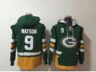 Green Bay Packers #9 Christian Watson Green Hoodies