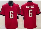 Tampa Bay Buccaneers #6 Baker Mayfield Red Limited Jersey