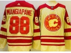 Calgary Flames #88 Andrew Mangiapane Cream Classic Jersey