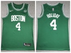 Boston Celtics #4 Jrue Holiday Green Jersey