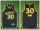 Golden State Warriors #30 Stephen Curry 2024 Black City Jersey