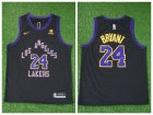 Los Angeles Lakers #24 Kobe Bryant Black 2024 City Jersey