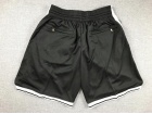 Brooklyn Nets Black Throwback Shorts