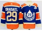 Edmonton Oilers #29 Leon Draisaitl Blue 2023 Heritage Classic Jersey