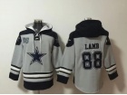 Dallas Cowboys #88 CeeDee Lamb Grey Hoodies