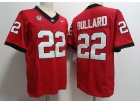 Georgia Bulldogs #22 Javon Bullard Red Jersey