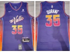 Phoenix Suns #35 Kevin Durant Purple 2024 City Jersey