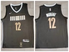 Memphis Grizzlies #12 Ja Morant Black 2024 City Jersey