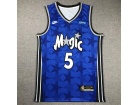 Nike Orlando Magic #5 Paolo Banchero Blue Stars Jersey