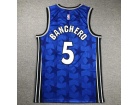 Nike Orlando Magic #5 Paolo Banchero Blue Stars Jersey