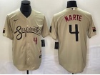 Arizona Diamondbacks #4 Ketel Marte Sand City Connect Cool Base Jersey