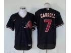 Arizona Diamondbacks #7 Corbin Carroll Black Cool Base Jersey