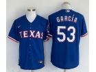 Texas Rangers #53 Adolis García Blue Cool Base Jersey