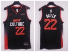 Miami Heat #22 Jimmy Butler 2024 Black City Jersey