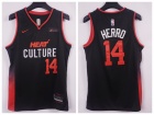 Miami Heat #14 Tyler Herro 2024 Black City Jersey