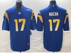 Los Angeles Chargers #17 Puka Nacua Blue Limited Jersey