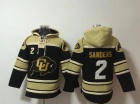 Colorado Buffaloes #2 Shedeur Sanders Black Hoodie