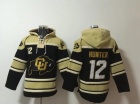 Colorado Buffaloes #12 Travis Hunter Black Hoodie