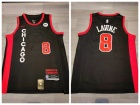 Chicago Bulls #8 Zach Lavine 2024 Black City Jersey