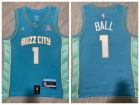 Charlotte Hornets #1 Lamelo Ball Blue 2024 City Jersey