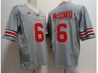 Ohio State Buckeyes #6 Kyle McCord Grey Limited Jersey