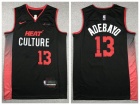 Miami Heat #13 Bam Adebayo 2024 Black City Jersey