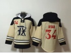 Texas Rangers #34 Nolan Ryan Cream City Hoodie