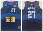 Denver Nuggets #27 Jamal Murray Black 2024 City Jersey