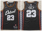 Detroit Pistons #23 Jaden Ivey Black 2024 City Jersey