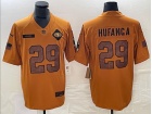 San Francisco 49ers #29 Talanoa Hufanga Brown Salute to Service Limited Jersey