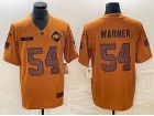 San Francisco 49ers #54 Fred Warner Brown Salute to Service Limited Jersey