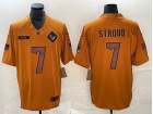 Houston Texans #7 C.J. Stroud Brown Salute to Service Limited Jersey