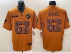 Philadelphia Eagles #62 Jason Kelce Brown Salute to Service Limited Jersey