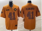 New Orleans Saints #41 Alvin Kamara Brown Salute to Service Limited Jersey