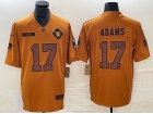 Las Vegas Raiders #17 Davante Adams Brown Salute to Service Limited Jersey