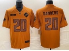 Detroit Lions #20 B.Sanders Brown Salute to Service Limited Jersey