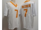 Texas Longhorns #7 Joe Milton III White Jersey