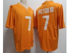 Texas Longhorns #7 Joe Milton III Orange Jersey