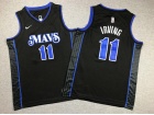 Youth Dallas Mavericks #11 Kyrie Irving Black 2024 City Jerseys