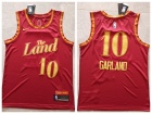 Cleveland Cavaliers #10 Darius Garland Red 2024 City Jersey