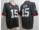 Georgia Bulldogs #15 Carson Beck Black Limited Jersey