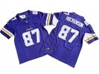 Minnesota Vikings #87 T.J. Hockenson Purple Limited Jersey