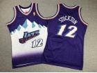 Youth Utah Jazz #12 John Stockton Purple Throwback Jersey