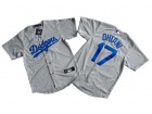 Youth Los Angeles Dodgers #17 Shohei Ohtani Gray Jersey