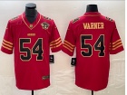 San Francisco 49ers #54 Fred Warner Red Golden Limited Jersey