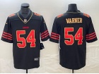 San Francisco 49ers #54 Fred Warner Black Golden Limited Jersey